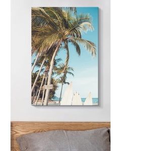 artwork canvas palm tree